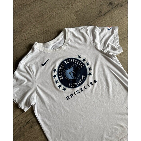 Set of two 2 Nike NBA Memphis Grizzlies Dri Fit T-shirt Men’s size Large - Picture 3 of 12